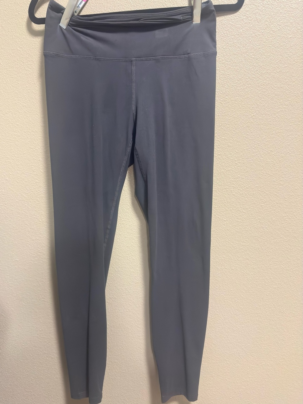 Gray Active Leggings - Stretch Performance Bottoms